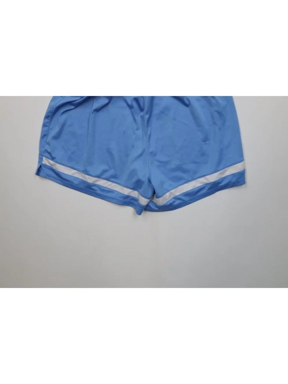 Vintage Y2K Nike Mens Medium Above Knee Running Jogging Soccer Shorts Light Blue